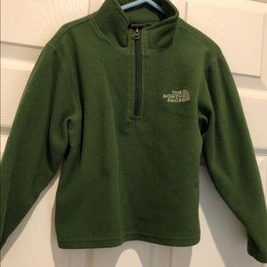 Kids North Face 1/4 zip up fleece